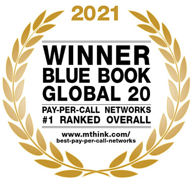mThink Blue Book #1 Pay-Per-Call Network, 2021